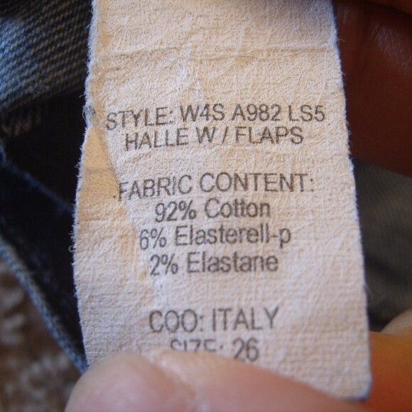 Like New Excellent Condition True Religion Women Super T Jeans sz 26 Made in USA - Picture 4 of 4